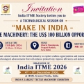Invitation to attend Panel Session by India ITME Society at Bharat Tex 2026
